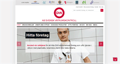 Desktop Screenshot of gvk.se